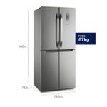 Refrigerator_ERQU40E6HSS_PerspectiveSpecs_Electrolux_Spanish_600x600