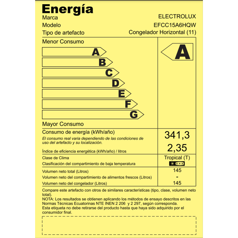 EFCC15A6HQW-eficiencia