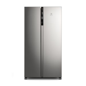 Refrigerador No Frost Side By Side ERSA53V6HVG  Inverter 532L Silver Electrolux