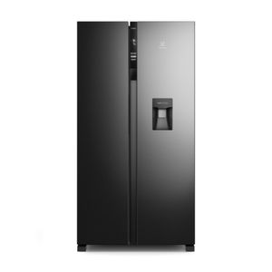 Refrigerador No Frost Side By Side ERSA53K6HVB Inverter 529L Black Electrolux