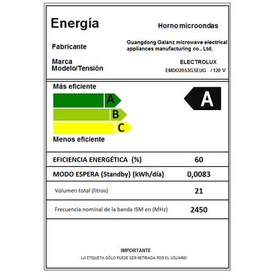eficiencia-energetica-microondas-electrolux-20-litros