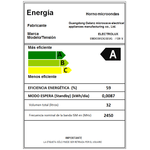 eficiencia energética microondas electrolux 30L