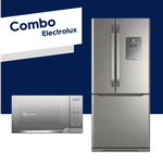 Combo-Electrolux-Refrigerador-French-Door-579L-20Ft---Microondas-Silver-20-Lt