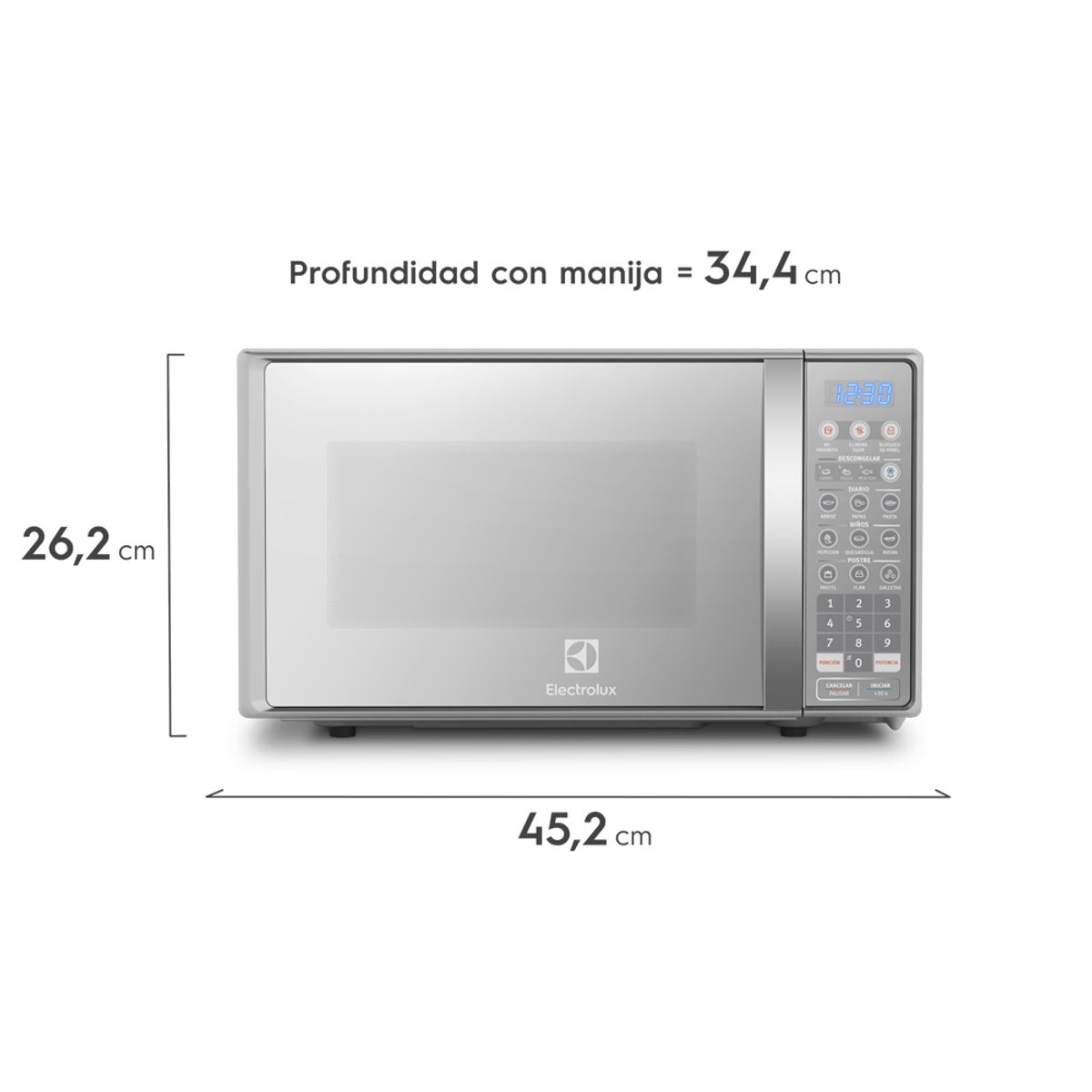Microwave_EMDO20S3GSEUG_Dimensions_Electrolux_Spanish