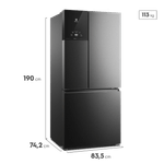 MEDIDAS-REFRIGERADORA-FRENCH-DOOR-IM8B-ELECTROLUX-587-LITROS-NEGRA