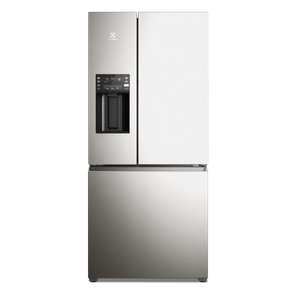 Refrigerador No Frost French Door Electrolux Inverter + Inteligencia Artificial 540 Litros Silver IM8IS