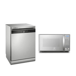 Combo: Lavavajillas De 14 Sets EHFE14T7MSBUS + Microondas 20L EMDO20S3GSEUG