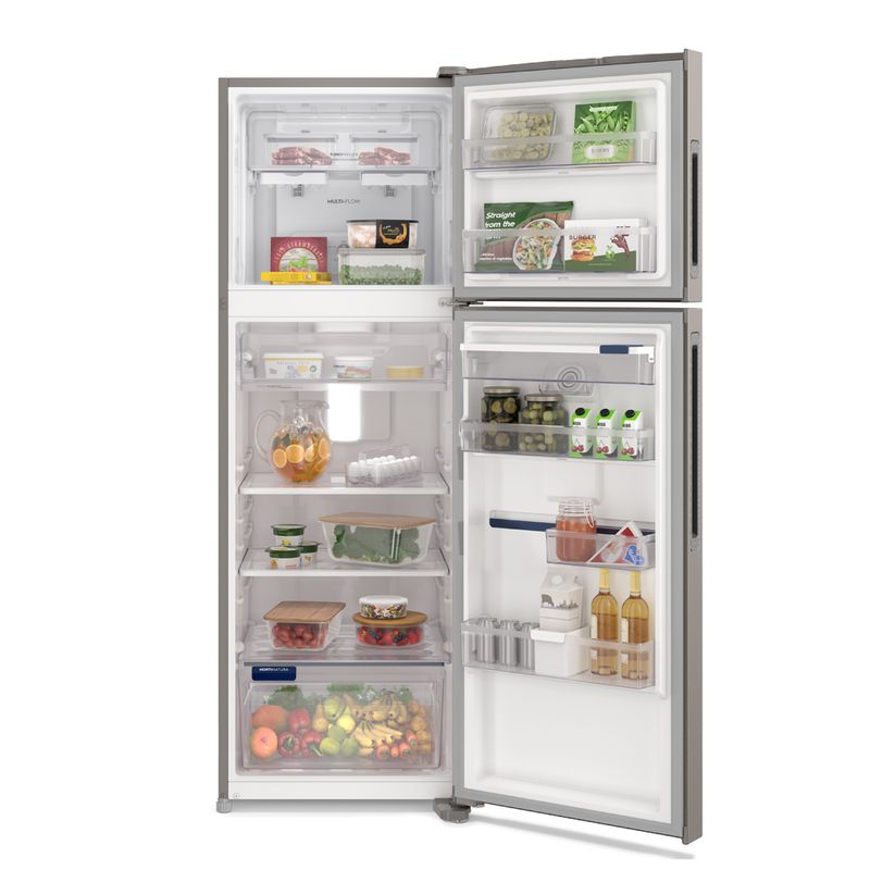 Refrigerador No Frost Top Mount IW43S 382L Silver Electrolux