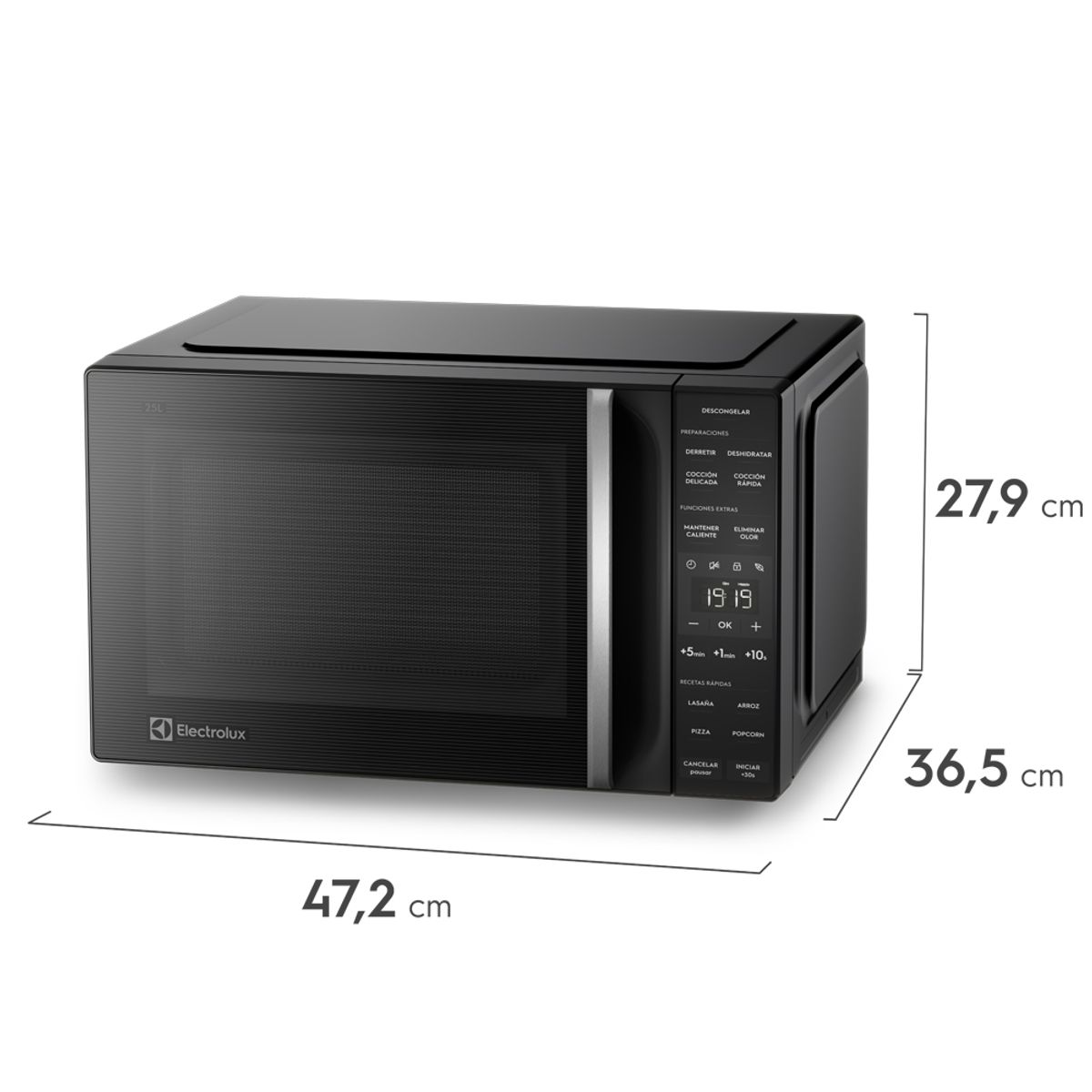 Microwave_ME25N_Dimensions_Electrolux_Spanish