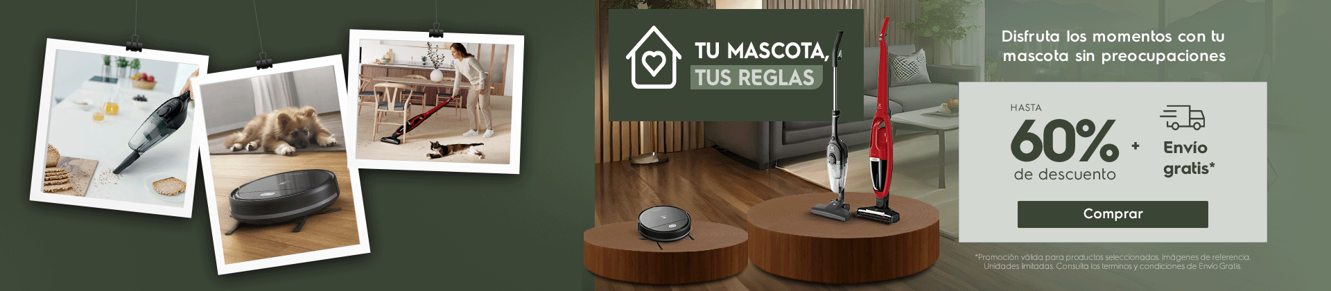 Casa Electrolux  para disfrutar más tiempo con tu mascota - hasta 60% dscto